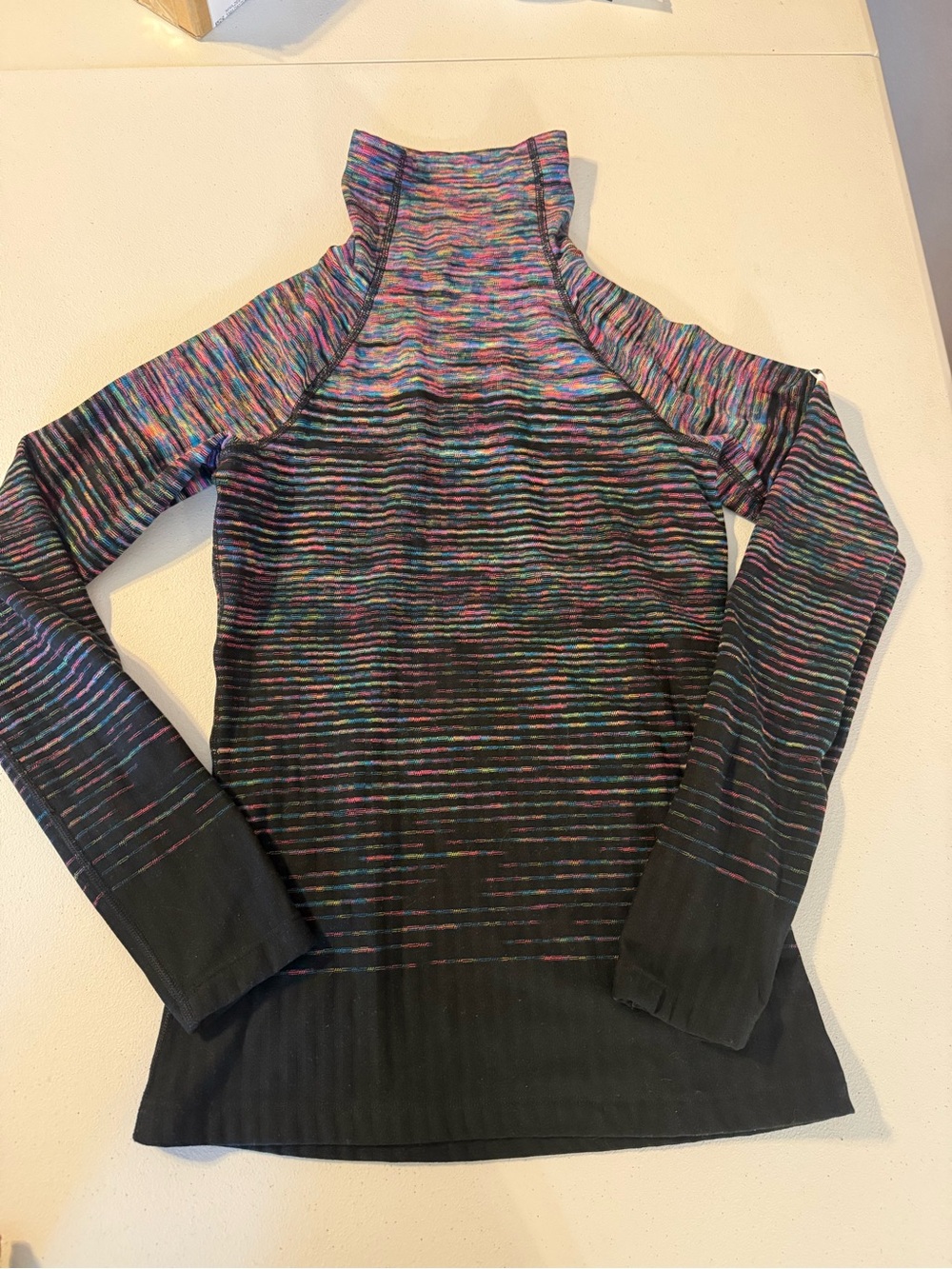 Rare Nike Pro Hyperwarm Women’s Long Sleeve Multicolor Turtleneck Small